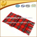 Scottish Woven Scarves Wholesale 100% Cashmere Material Real Cashmere Scarf For Men And Women